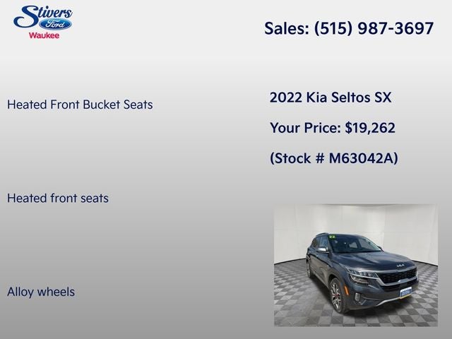 2022 Kia Seltos SX