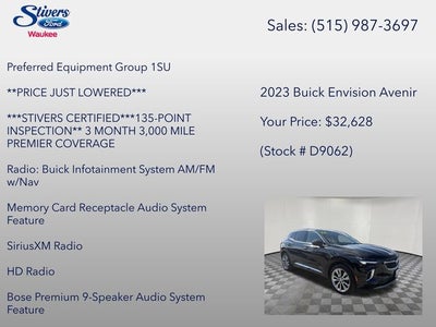 2023 Buick Envision Avenir