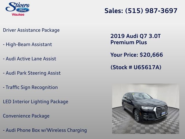 2019 Audi Q7 55 Premium Plus quattro