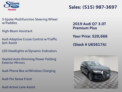 2019 Audi Q7 55 Premium Plus quattro