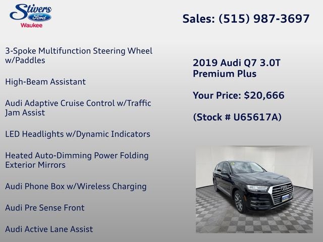 2019 Audi Q7 55 Premium Plus quattro