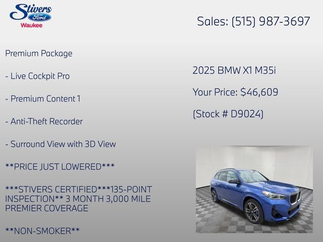 2025 BMW X1 M35i