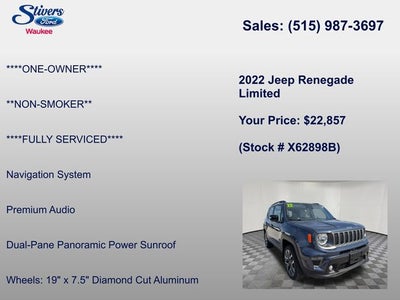 2022 Jeep Renegade Limited