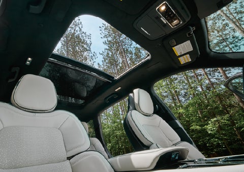 The front seats of a 2027 Lincoln Aviator® Black Label™ SUV | Stivers Lincoln in Waukee IA