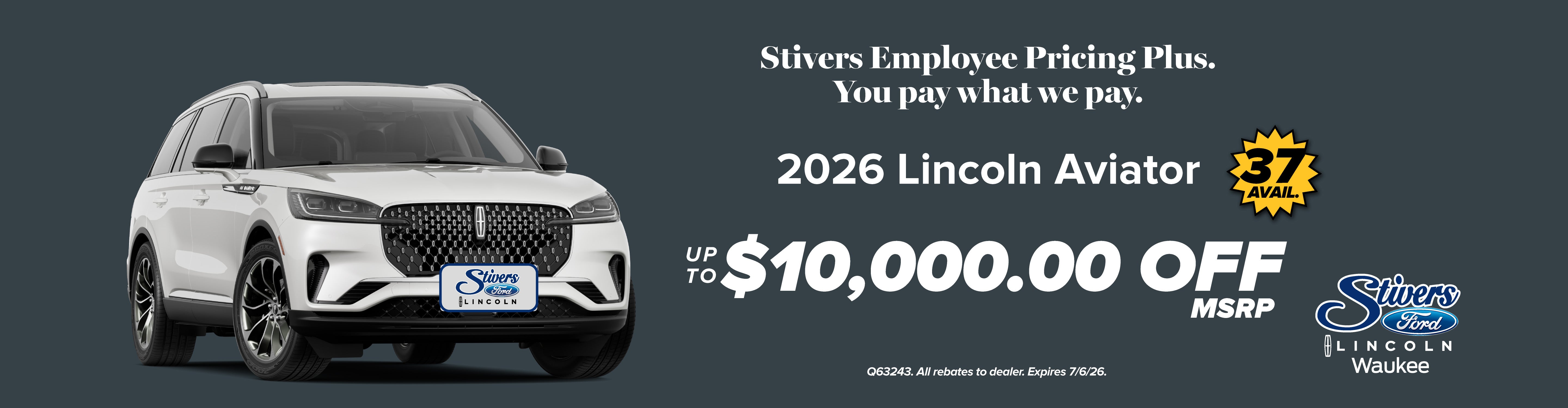 2026 Lincoln Aviator
