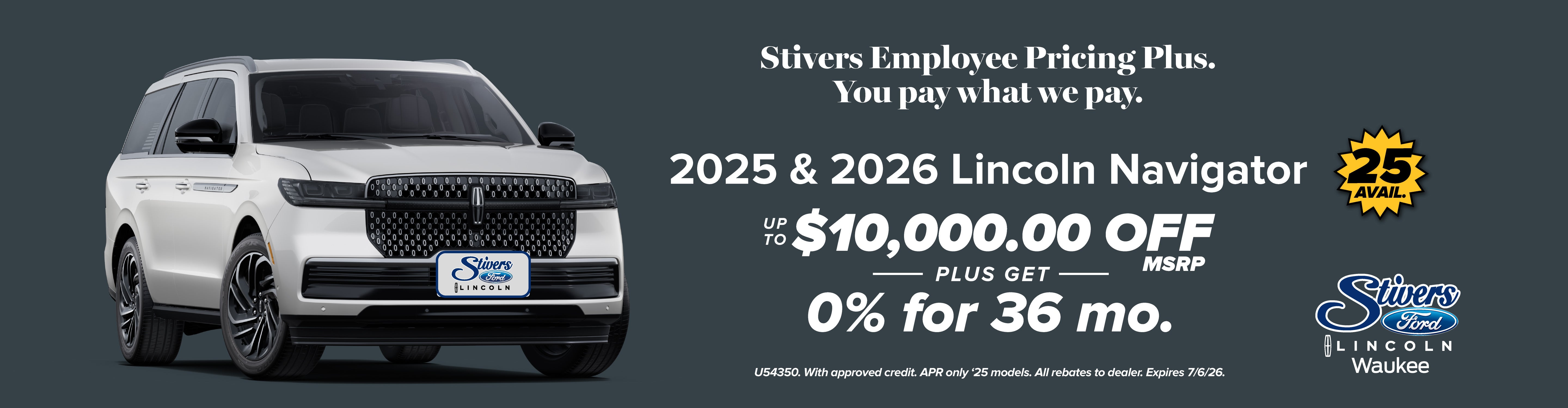 2025 & 2026 Lincoln Navigator